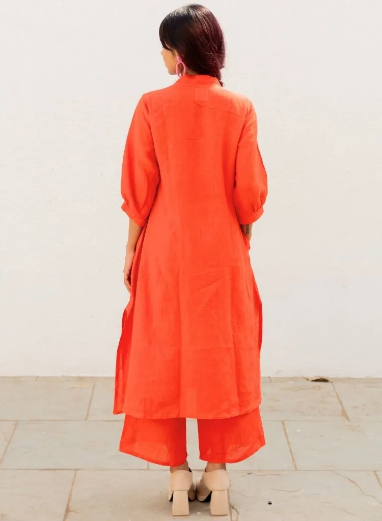 Scarlet Kurta Set