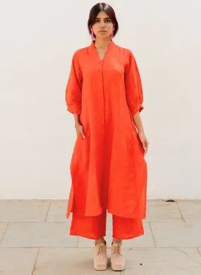 Scarlet Kurta Set