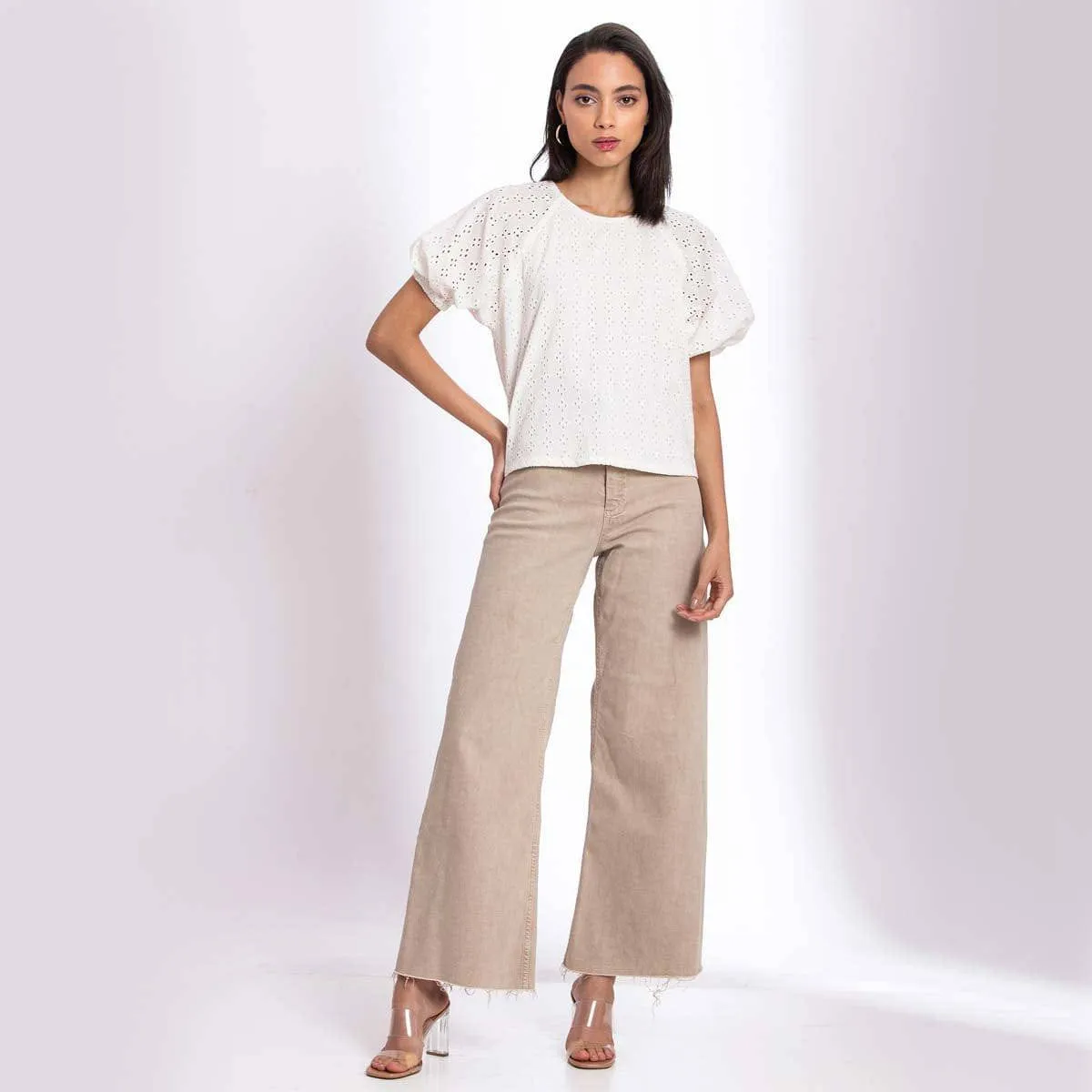 Schiffli Summer Top