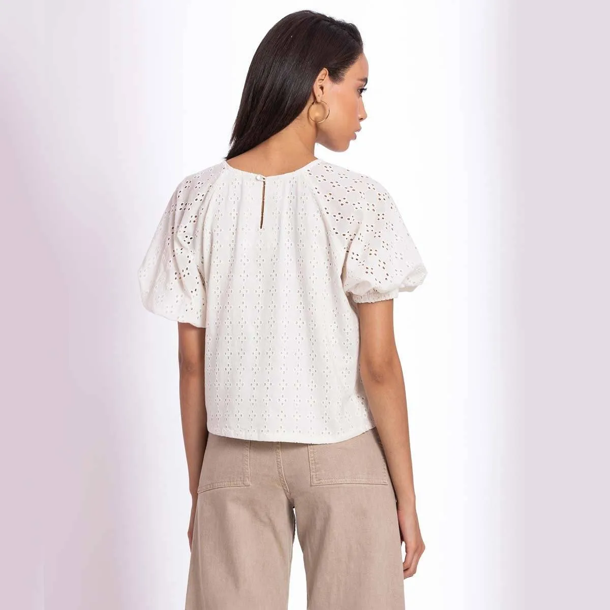 Schiffli Summer Top