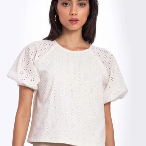 Schiffli Summer Top