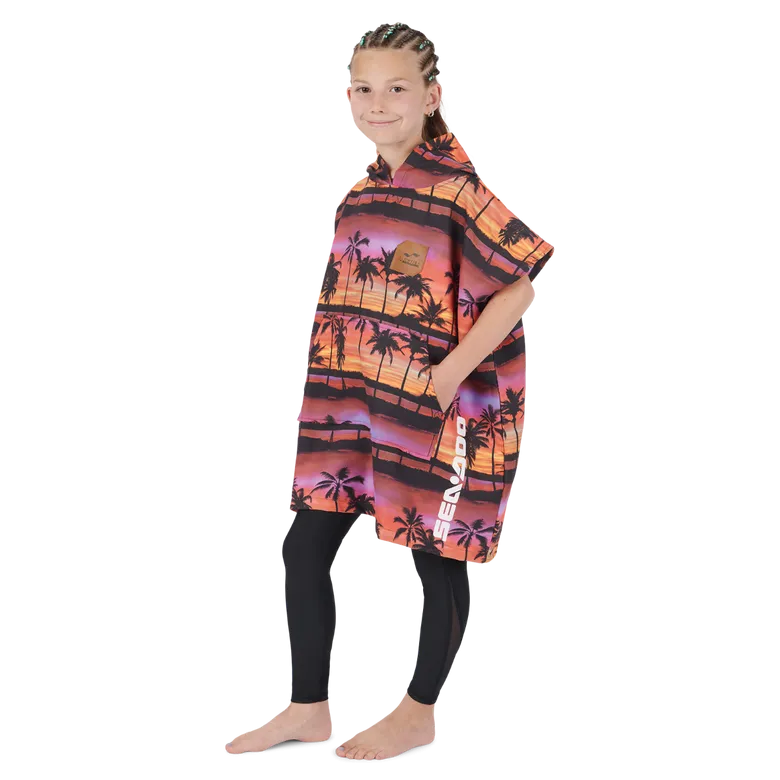 Sea-Doo Youth Quick-Dry Poncho by Slowtide