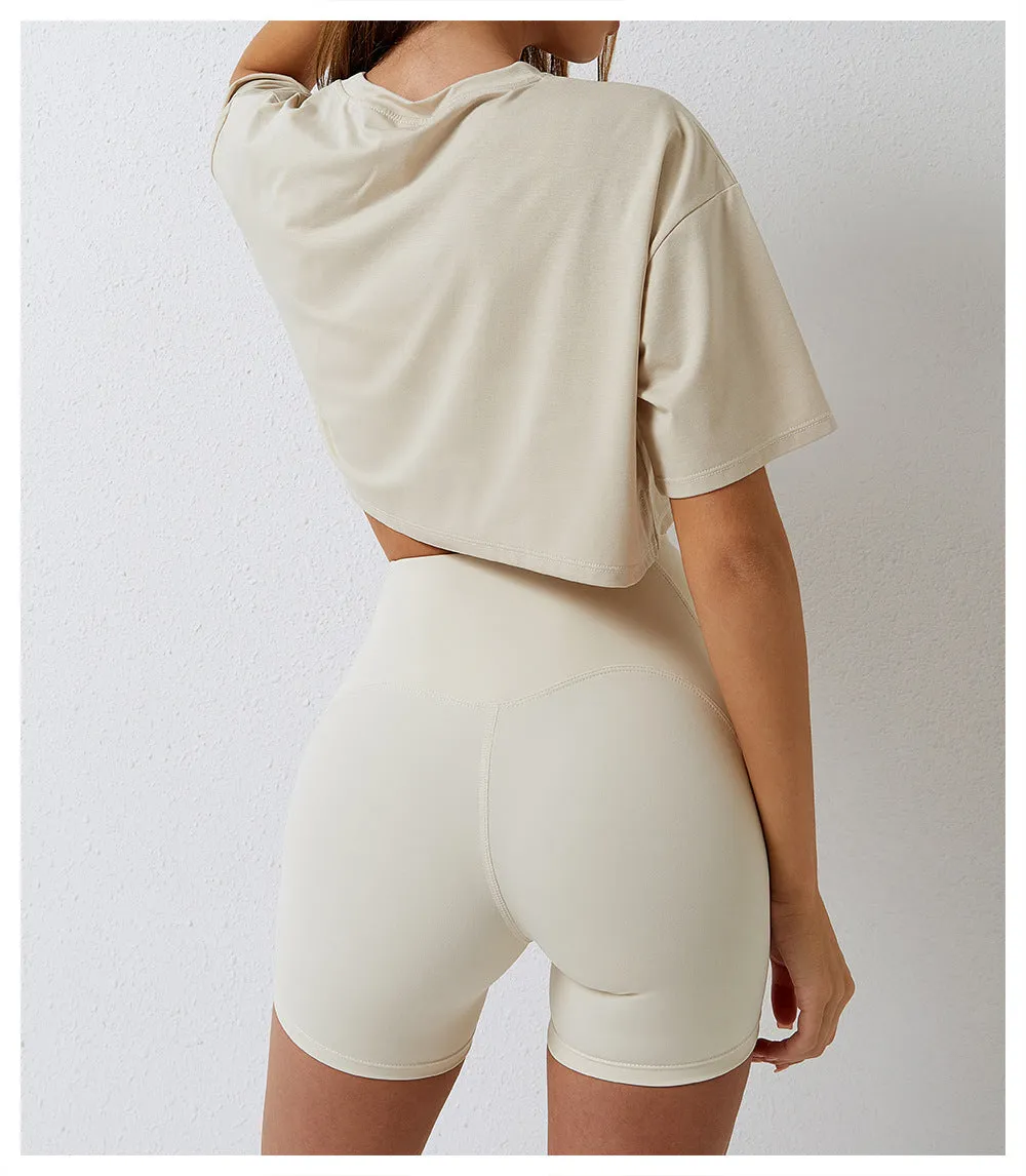 Short Sleeve Cropped Tee