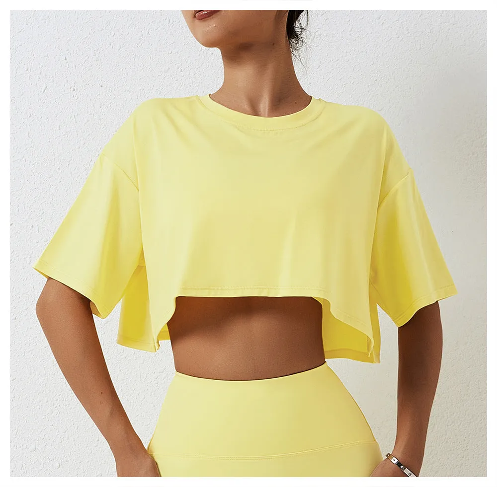 Short Sleeve Cropped Tee