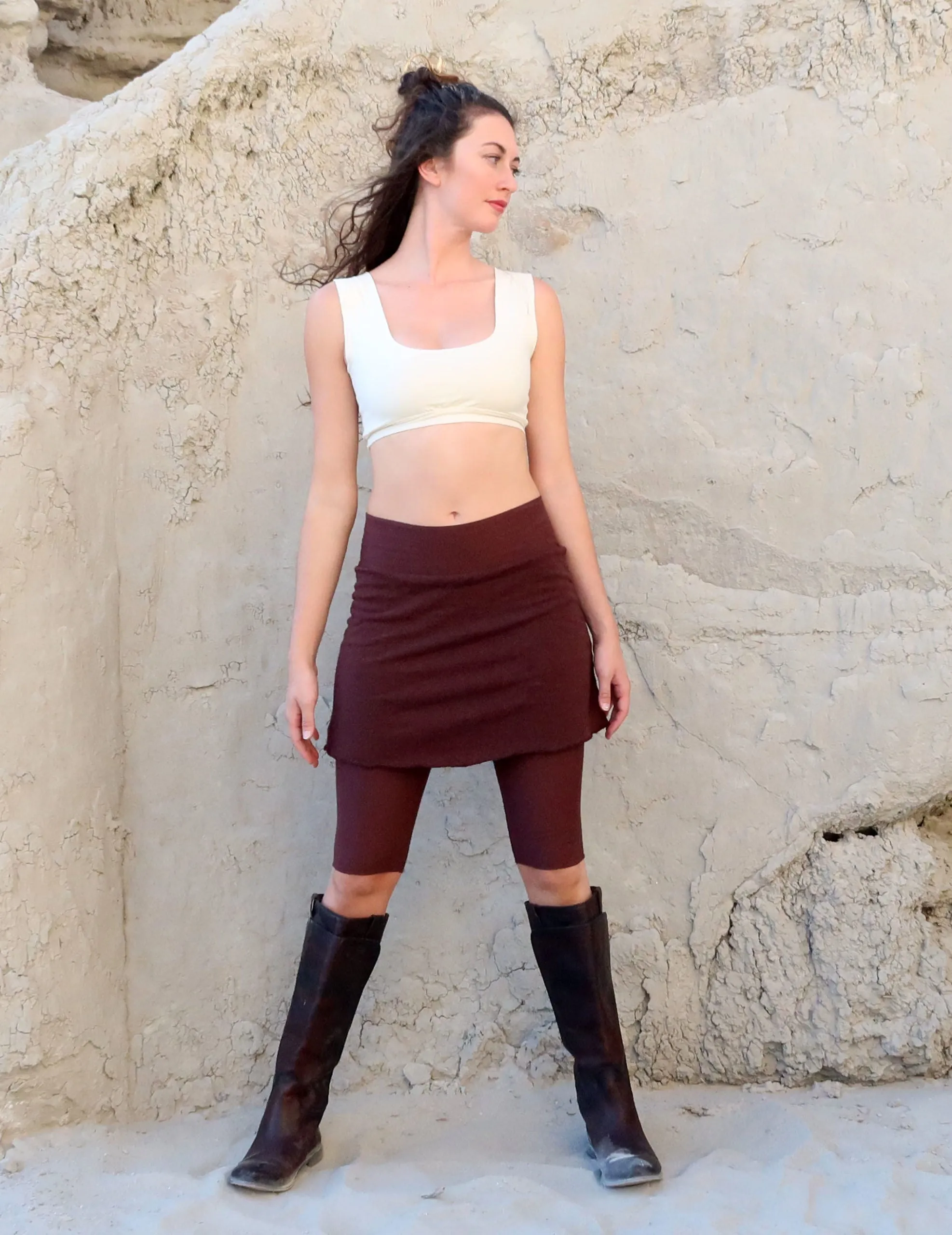 Simplicity Mini Skirted Bermuda Leggings