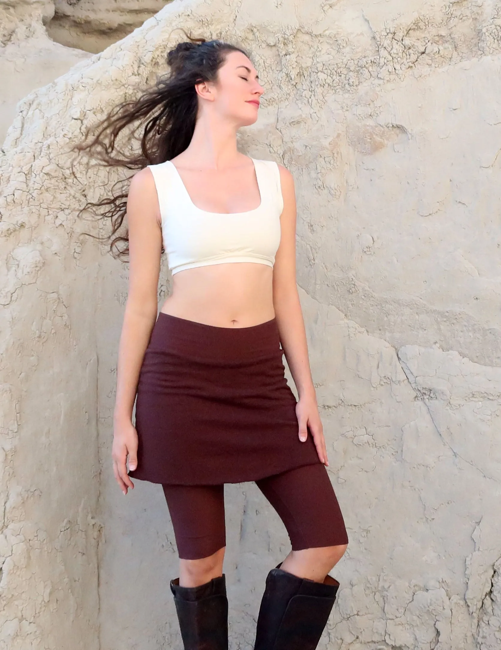 Simplicity Mini Skirted Bermuda Leggings
