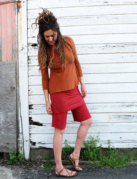 Simplicity Mini Skirted Bermuda Shorts
