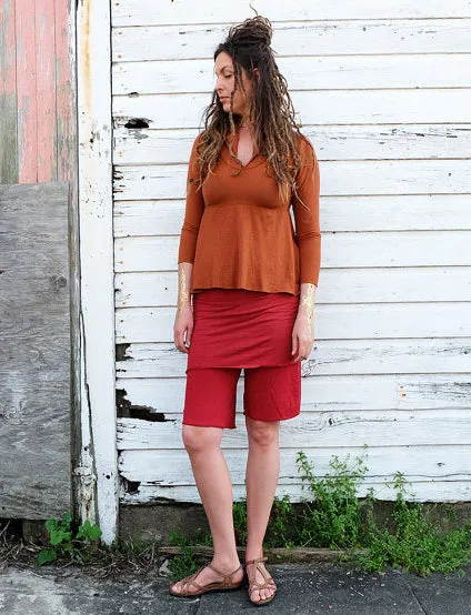 Simplicity Mini Skirted Bermuda Shorts
