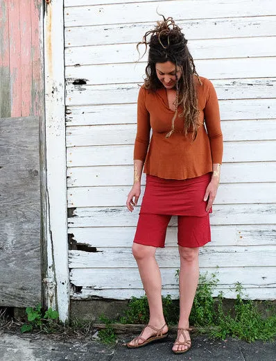 Simplicity Mini Skirted Bermuda Shorts