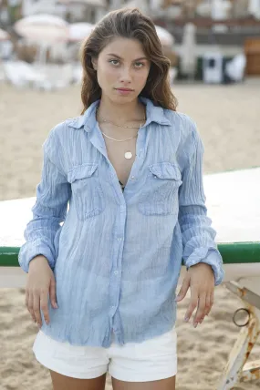 Skyblue Classic Gauze Shirt