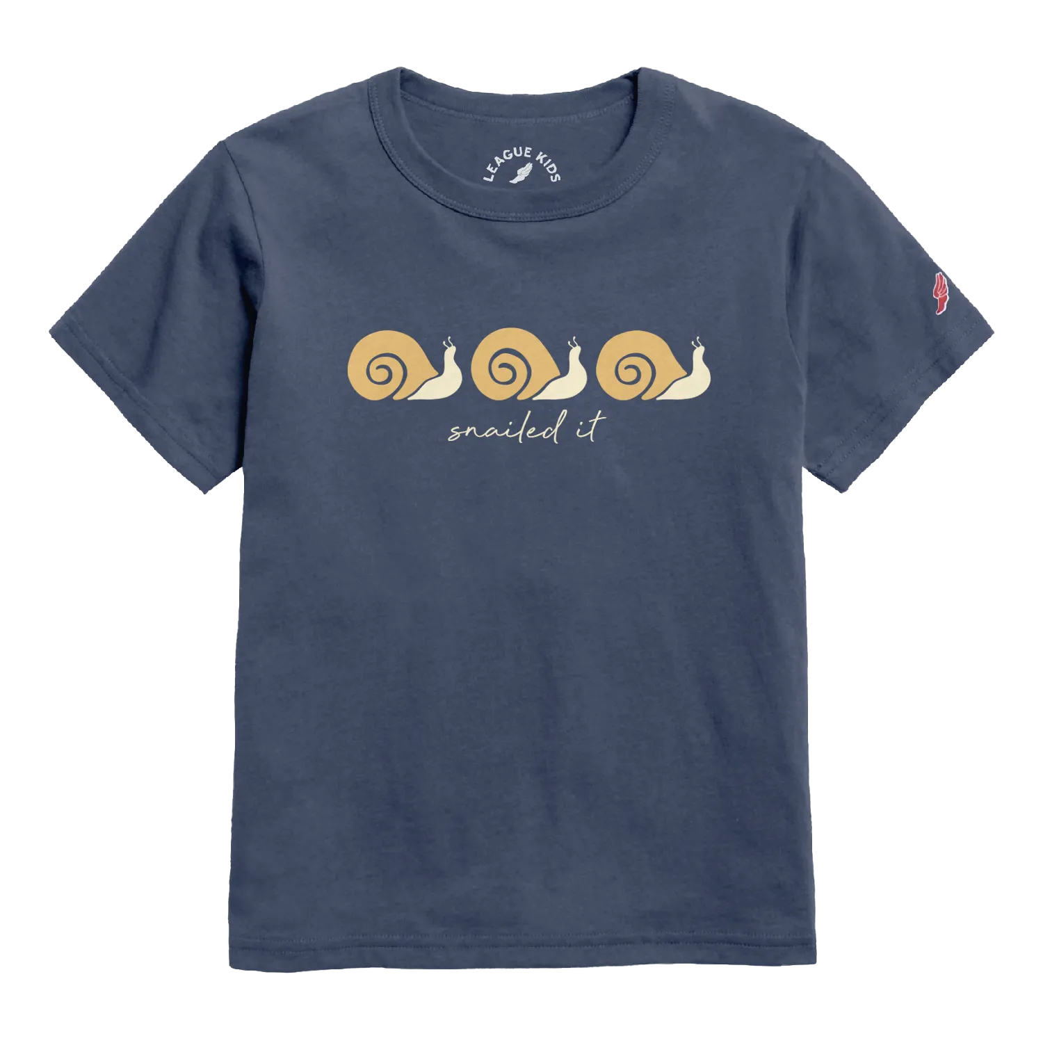 Snailed It Youth Tumble Short Sleeve