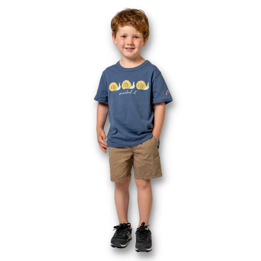 Snailed It Youth Tumble Short Sleeve