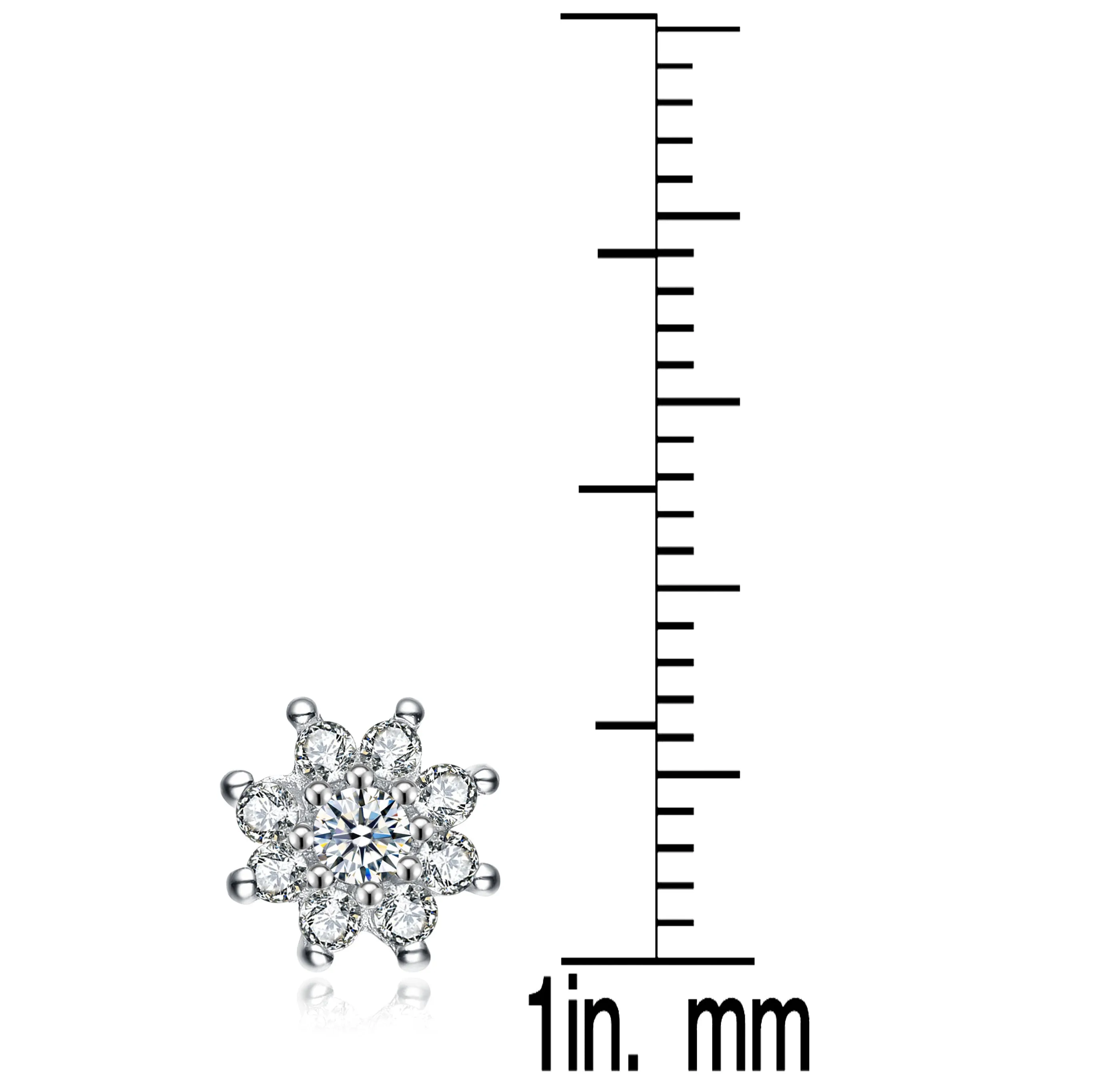 Sophie Midi Flower Earrings