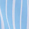Striped Poplin Corset Button-Front Tunic Top