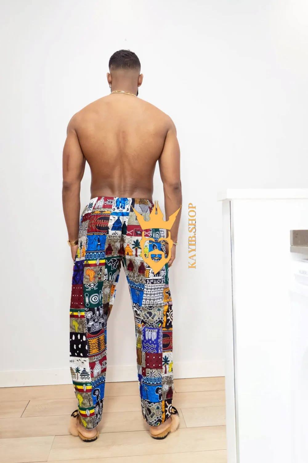 Summer Comfort and Style: Handmade Tribal Hippie summer beachwear Pants - Eco-Friendly & Versatile