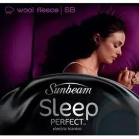 Sunbeam BL5621 Sleep Perfect Wool Fleece - Large Single