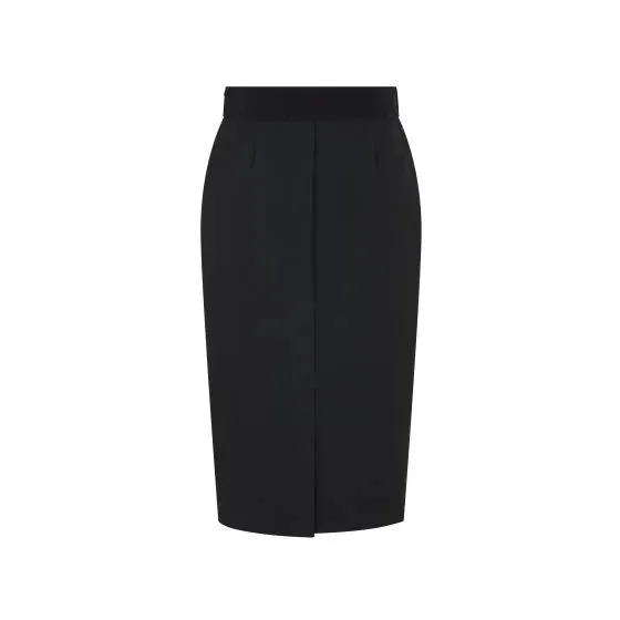 Tailored Cady Midi Skirt
