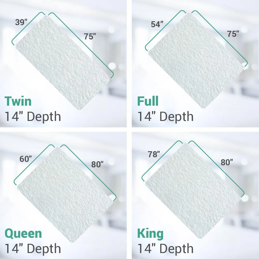 Terry Hotel Quality Mattress Waterproof Protector Up to 12"