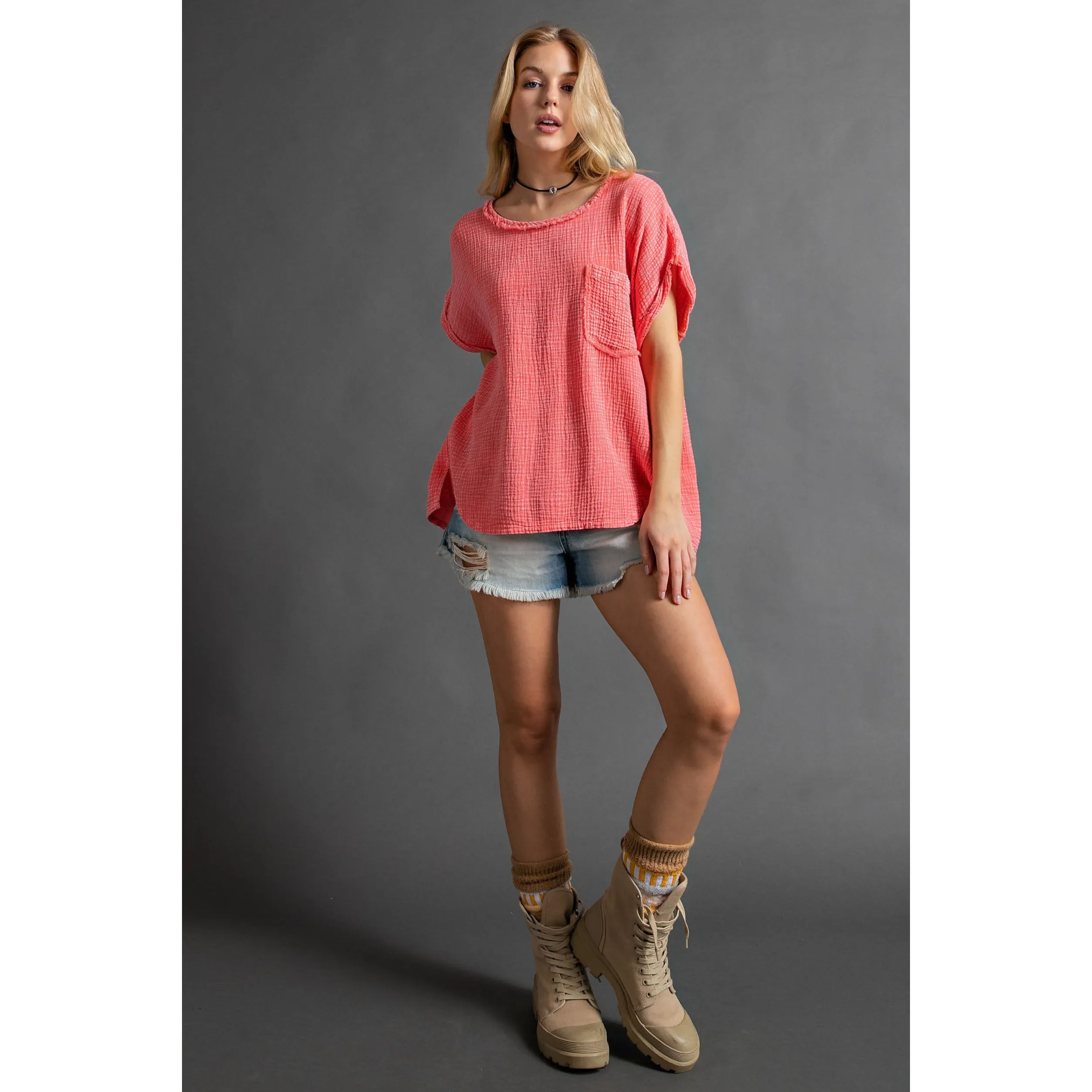 The Dreamy Mineral Washed Top