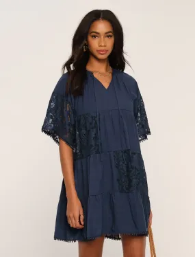 The Morocco Dress by Heartloom - Indigo