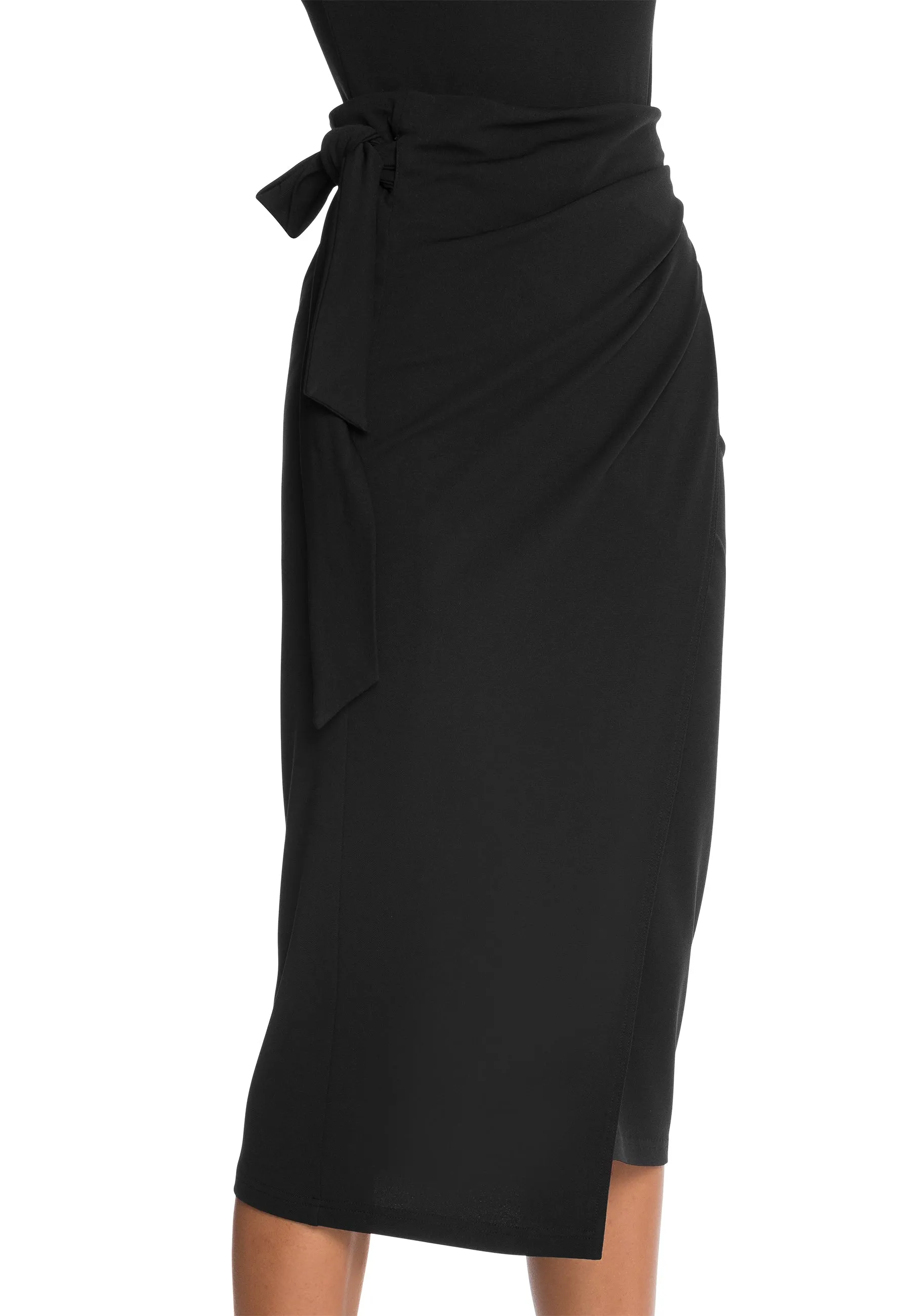 The Origami-Drape Wrap Skirt