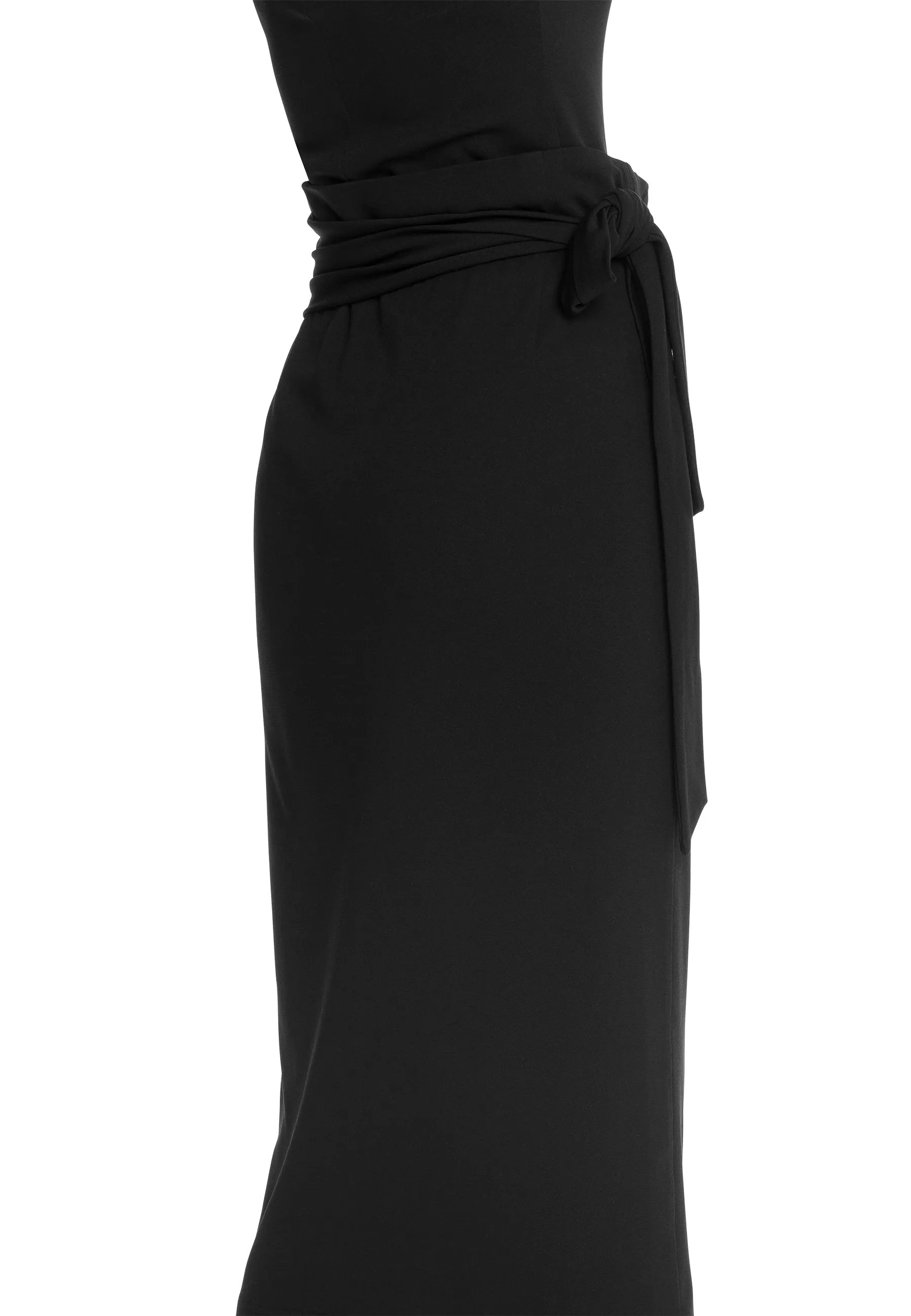 The Origami-Drape Wrap Skirt