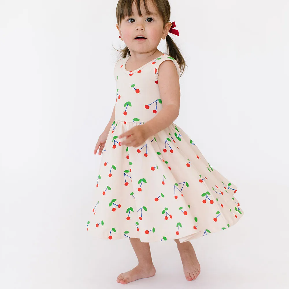 The Tank Ballet Dress in Cherries