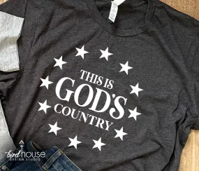 This is God's Country Shirt, Song Concert Tee