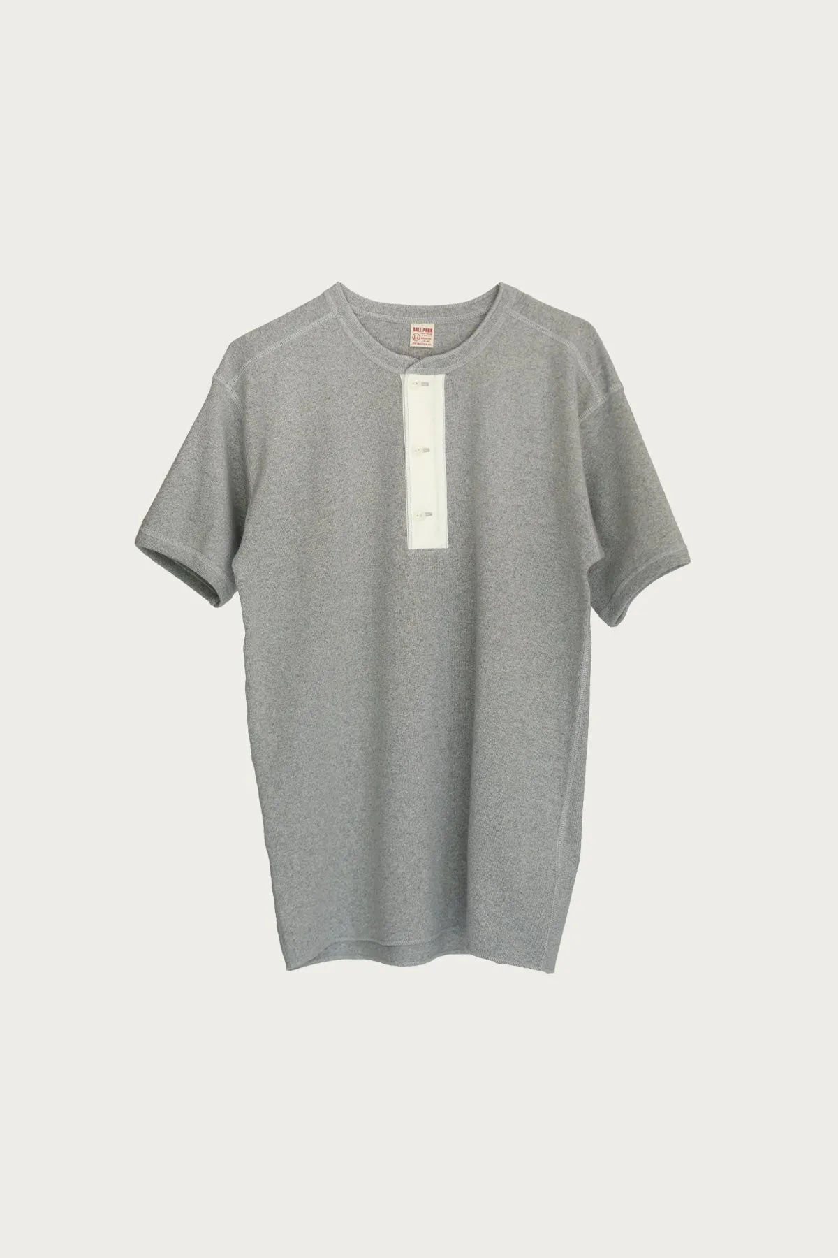 Union Henley Undershirt S/S - Grey
