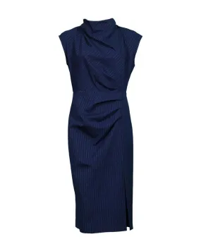 Veronica Beard Athene Pinstriped Dress