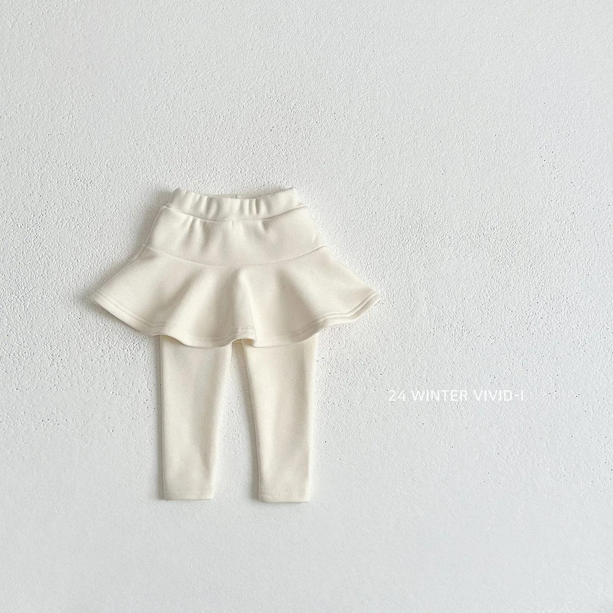 VIVID KIDS MINK FLEECE SKIRT LEGGINGS*PREORDER