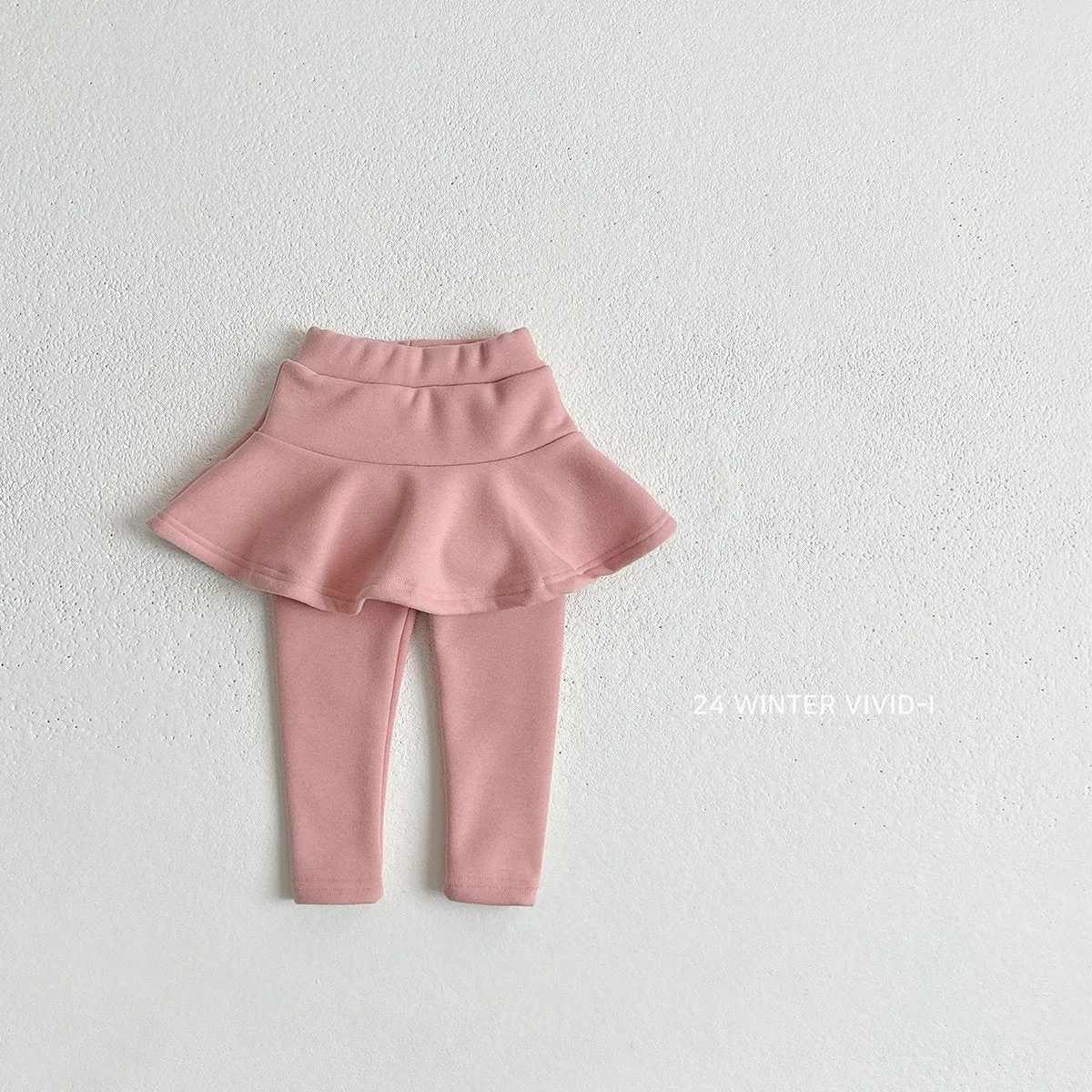 VIVID KIDS MINK FLEECE SKIRT LEGGINGS*PREORDER
