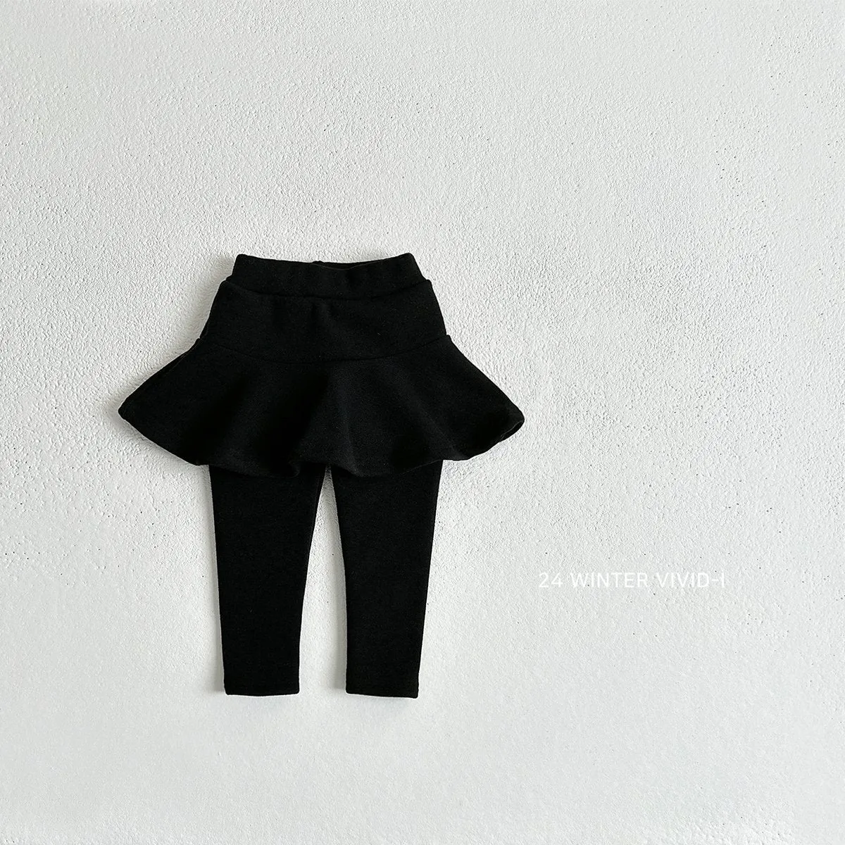 VIVID KIDS MINK FLEECE SKIRT LEGGINGS*PREORDER