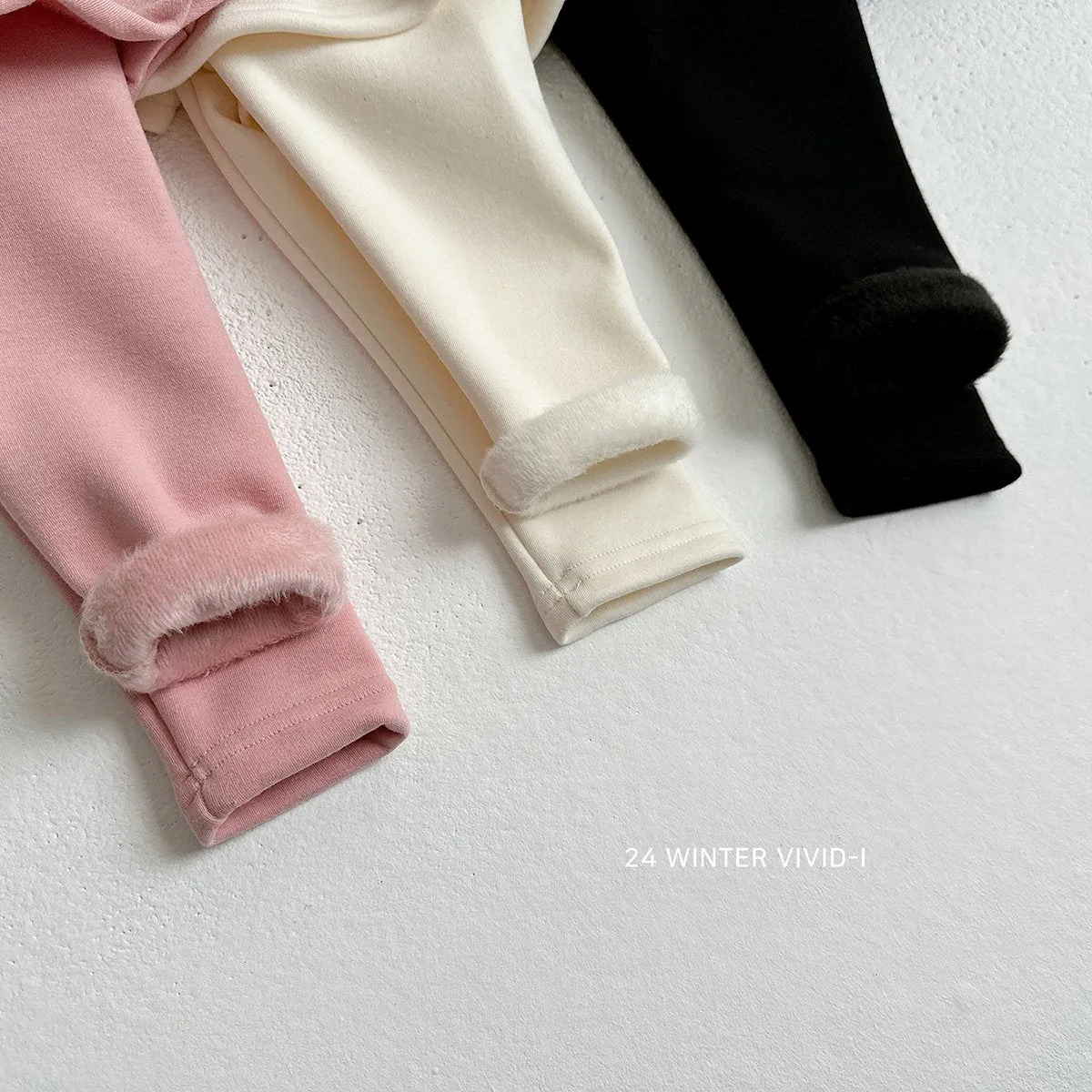 VIVID KIDS MINK FLEECE SKIRT LEGGINGS*PREORDER