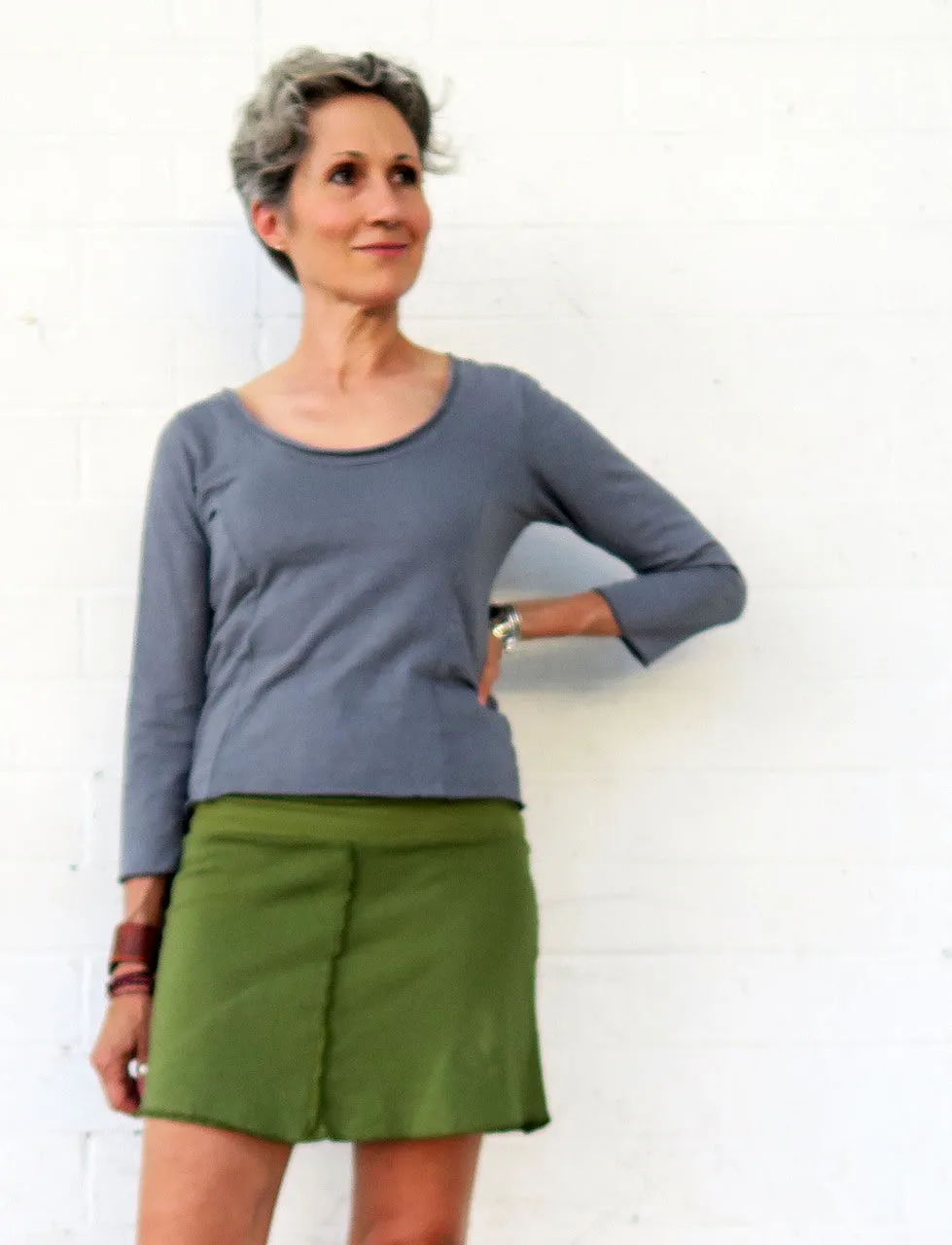 Warrior Simplicity Mini Skirt