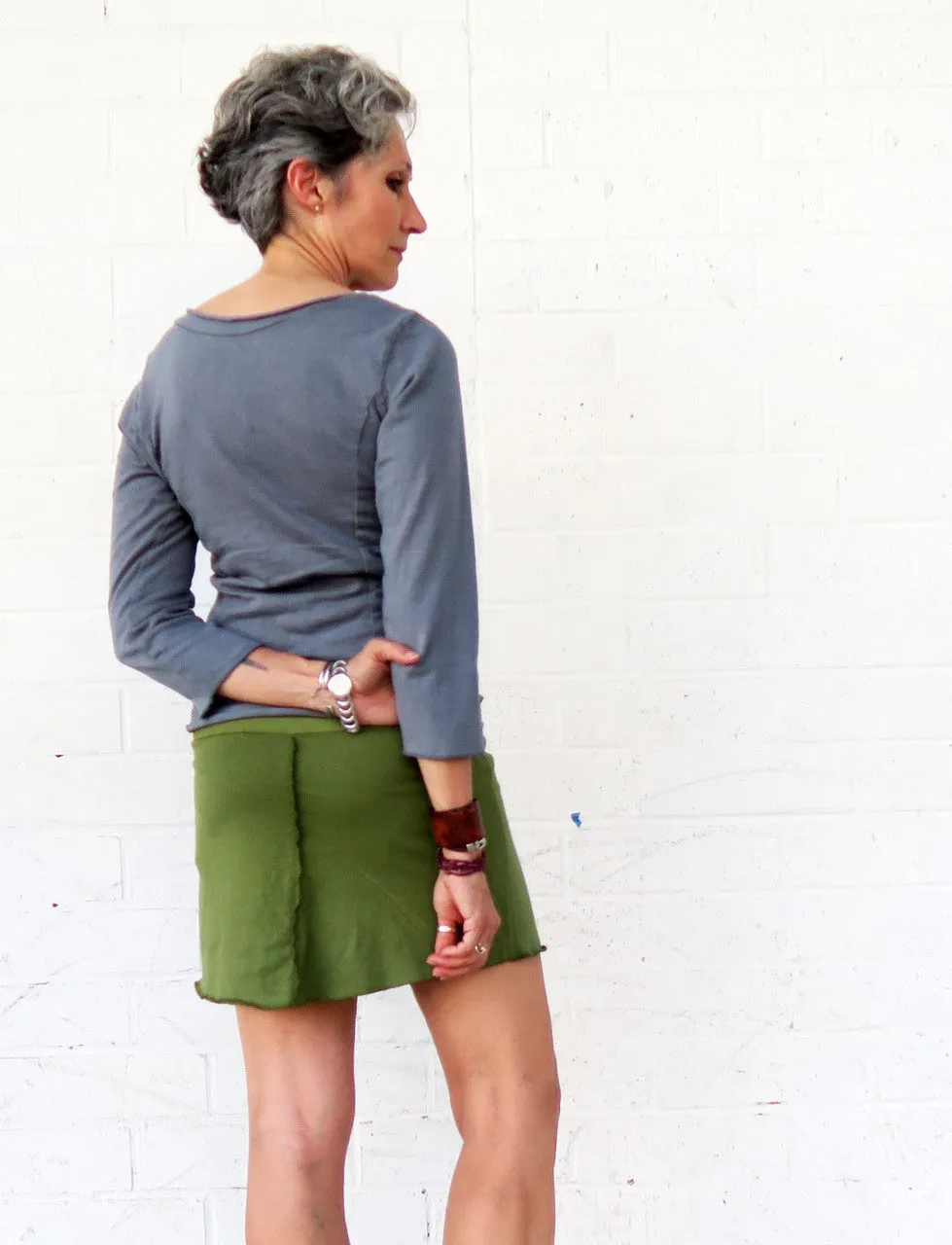 Warrior Simplicity Mini Skirt