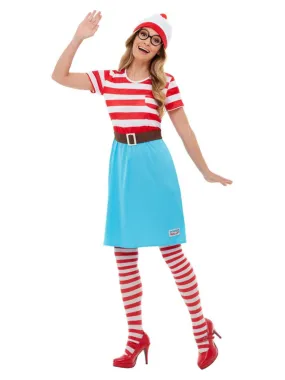 Where's Wally Wenda Costume Adult