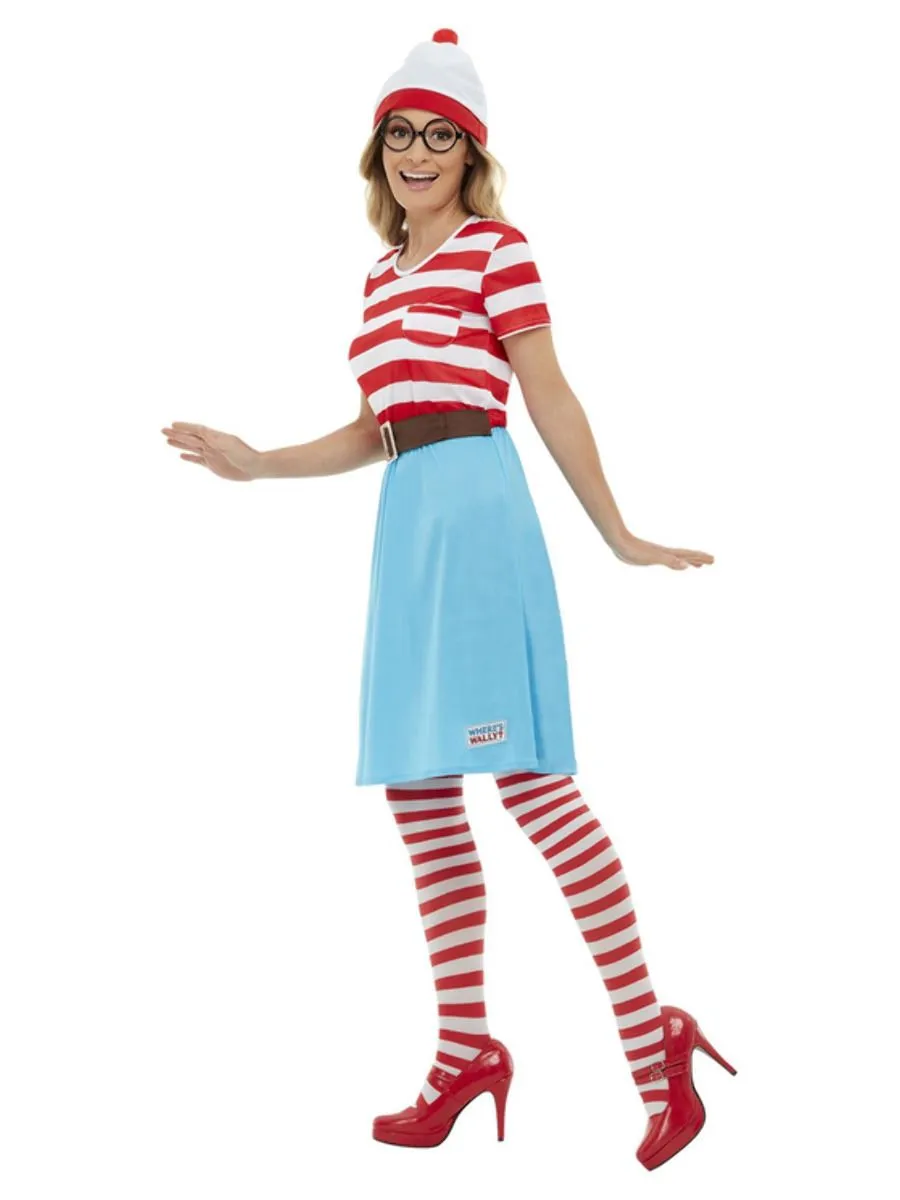 Where's Wally Wenda Costume Adult