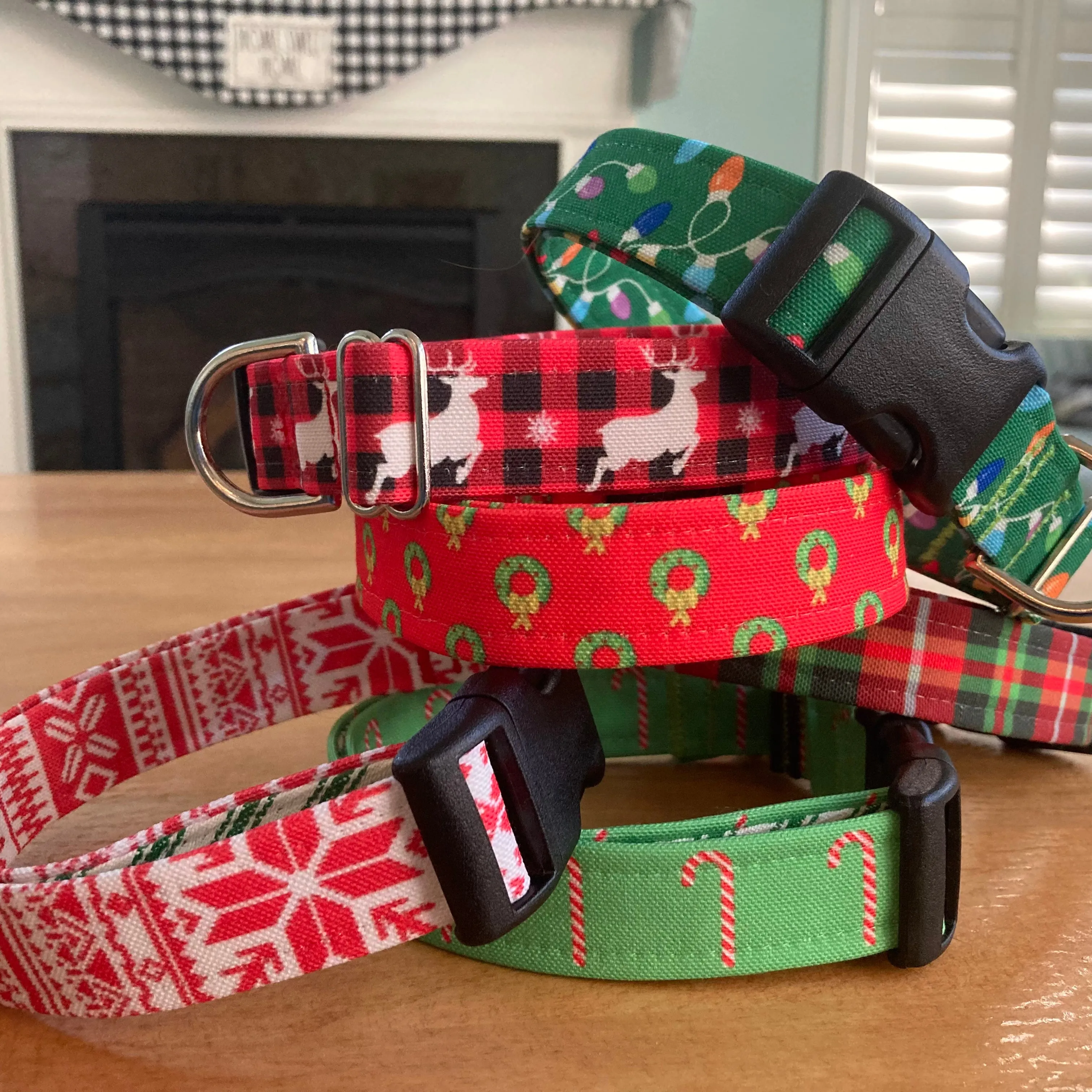 Winter Snow Christmas Collar