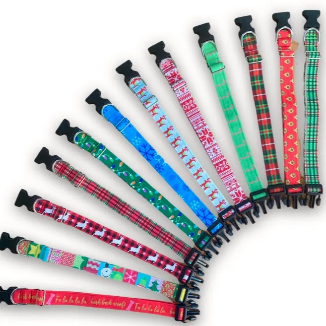 Winter Snow Christmas Collar