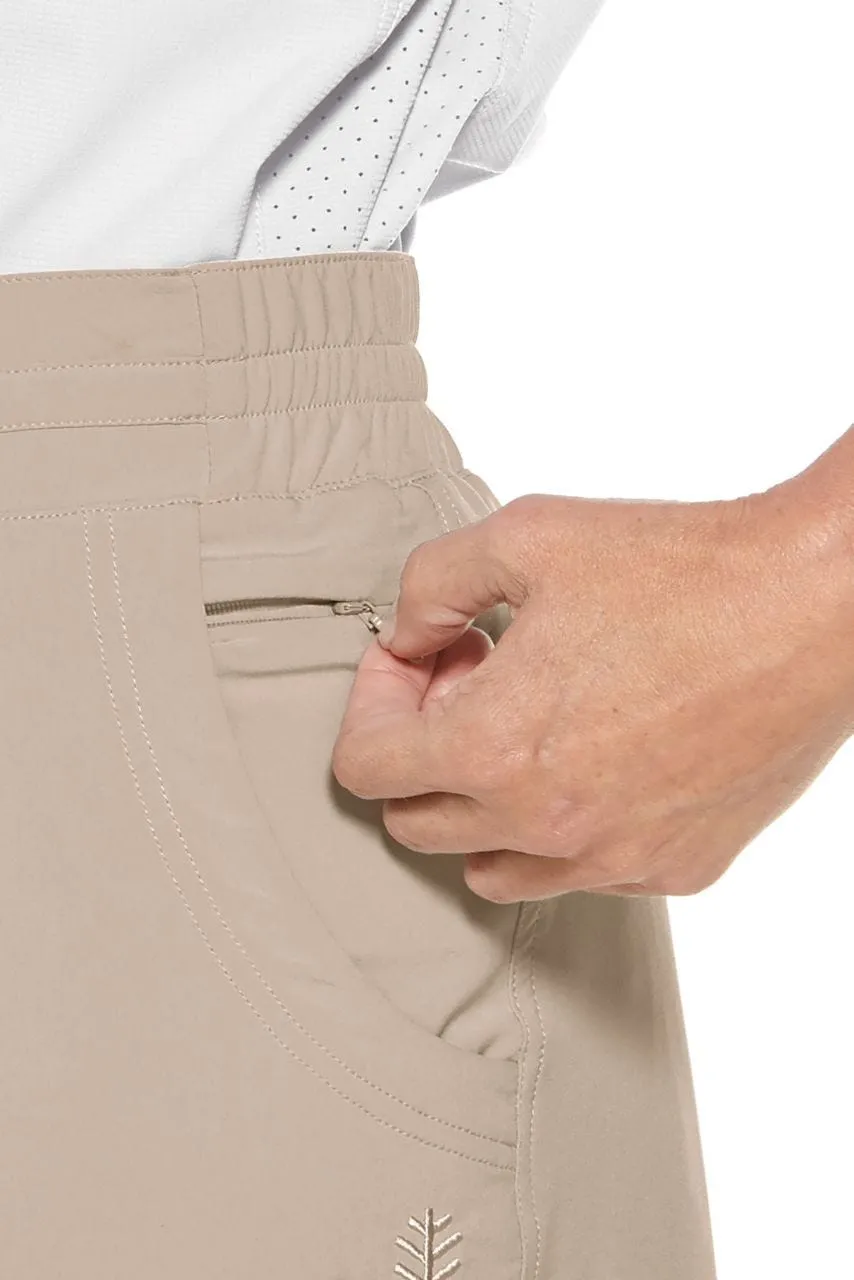 Women's Mendocino Travel Skort  |  Suede