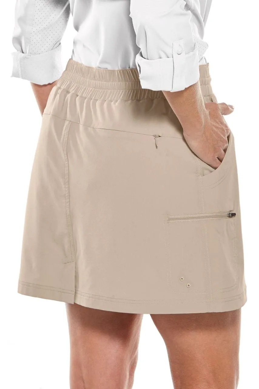 Women's Mendocino Travel Skort  |  Suede