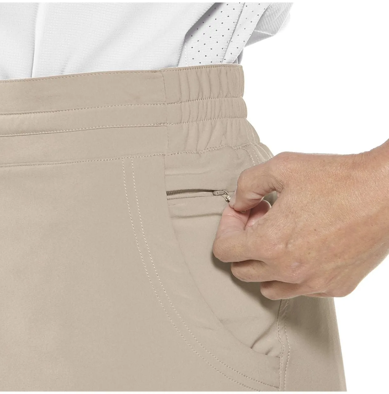 Women's Mendocino Travel Skort  |  Suede