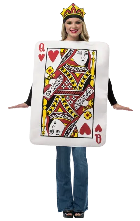 Womens Queen of Hearts Card Costume