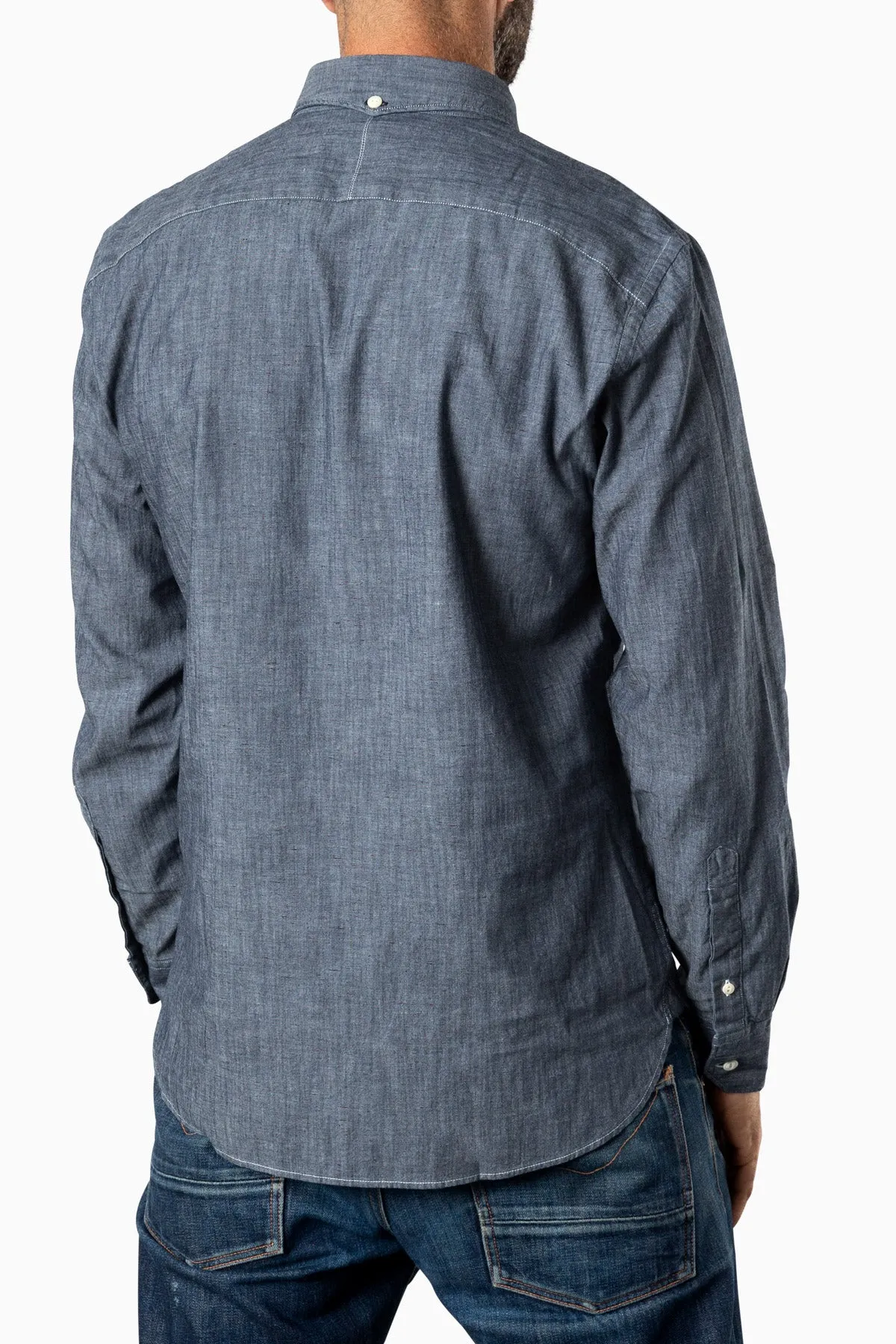 Worker-shirt Reg. LS Chambray