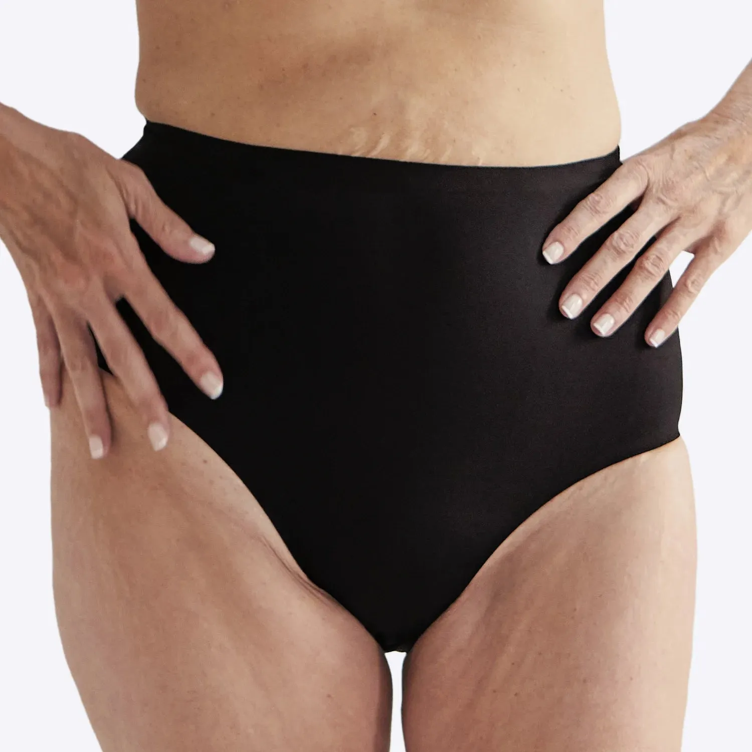 WUKA Drytech™ High Waist - For Light Leaks - Black