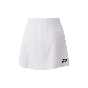 Yonex 26101 Women's Skirt [White]