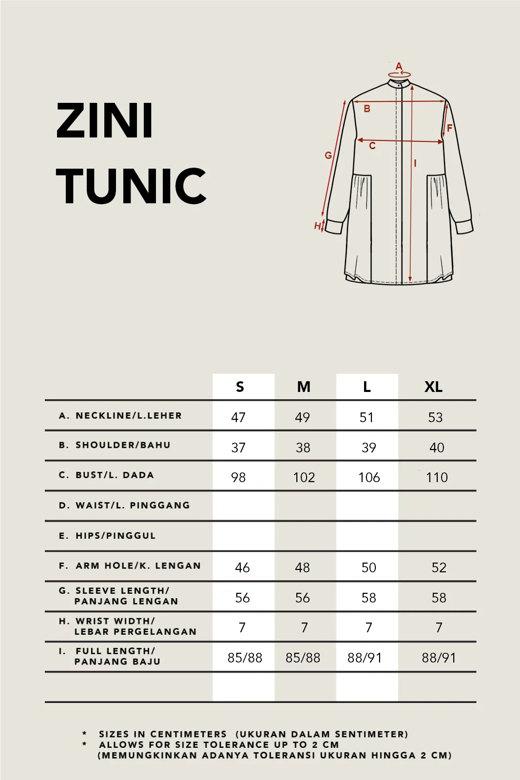 ZINI TUNIC BLUEBERRY