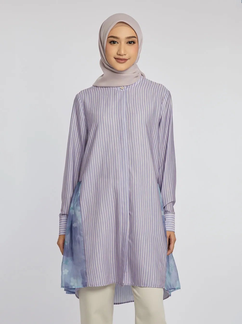 ZINI TUNIC BLUEBERRY