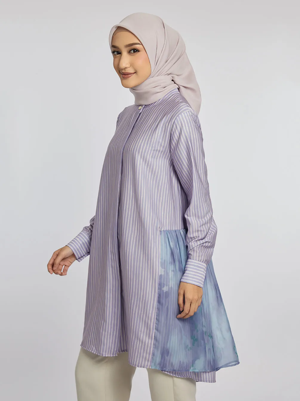 ZINI TUNIC BLUEBERRY